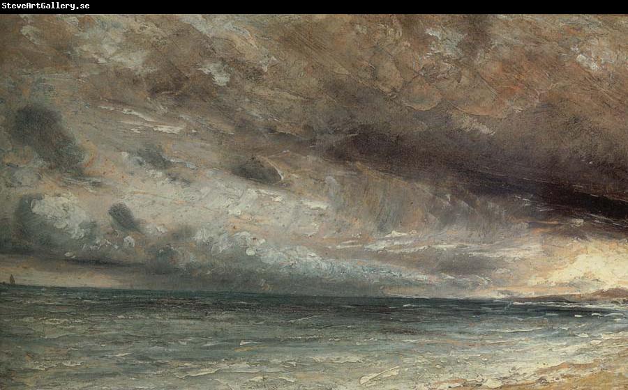 John Constable Stormy Sea,Brighton 20 july 1828